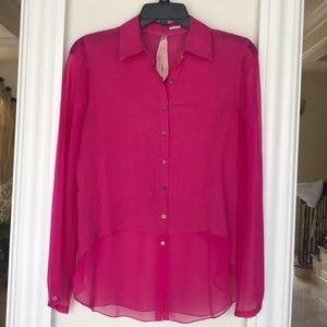 Bailey hot pink  blouse